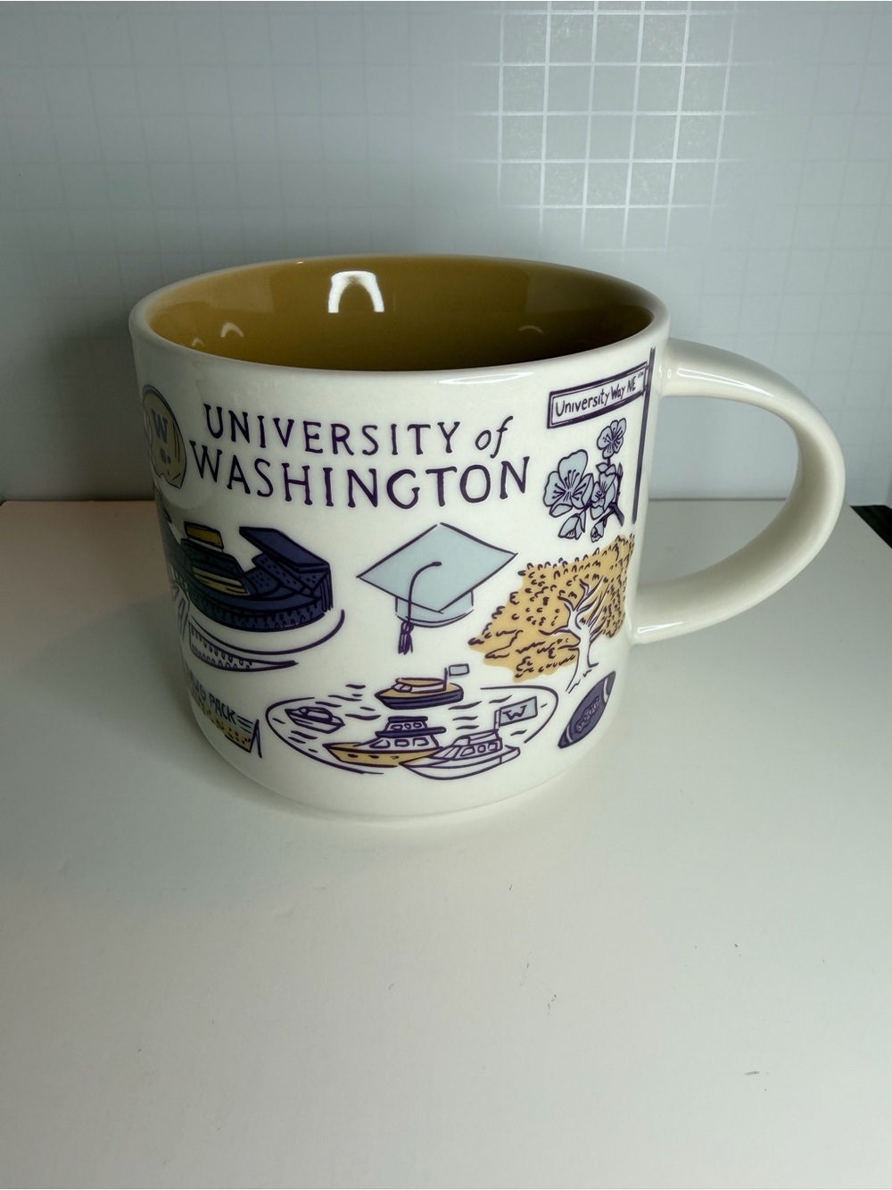 Starbucks University of Washington “Been There Series” Ceramic Mug